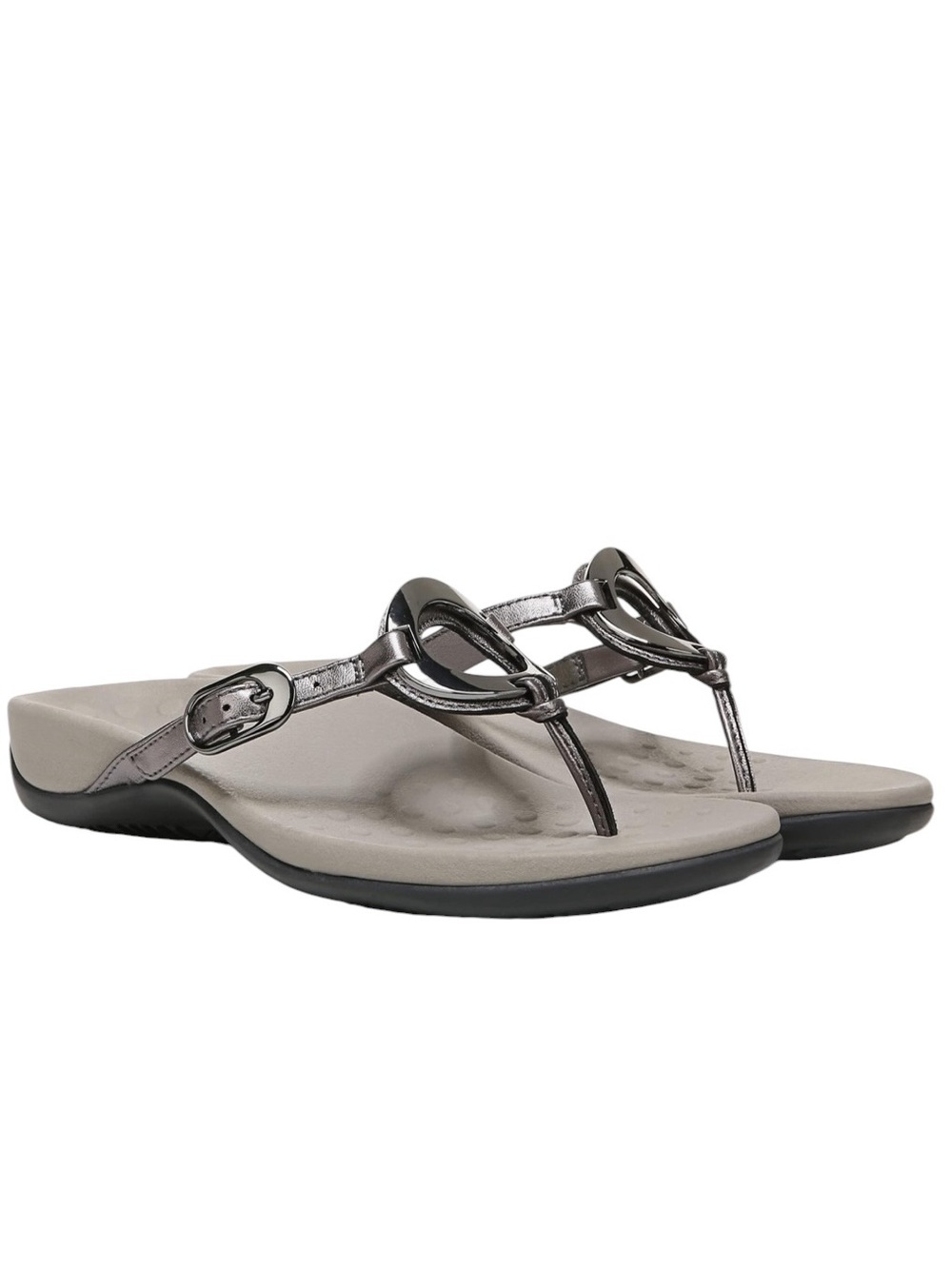 Vionic Women's Rest Karina Thong Sandal- Supportive Slip on Sandals/SIZE: 11 W - Picture 1 of 15